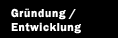 Gründung / Entwicklung